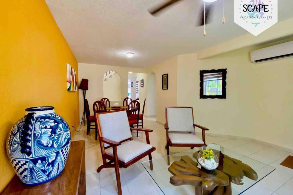 Amplia Y Calida Casa Cerca De Plaza Las Americas Villa Cancún Exterior foto